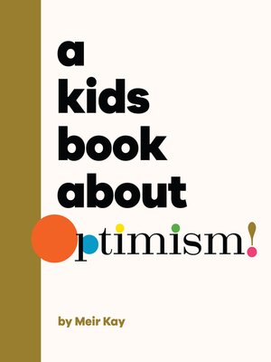 cover image of A Kids Book About Optimism